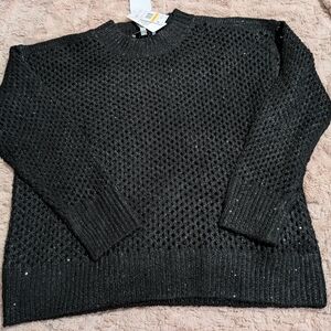 Black Knit Sweater